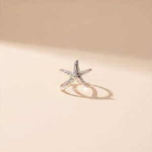 Bague Étoile Marine 2