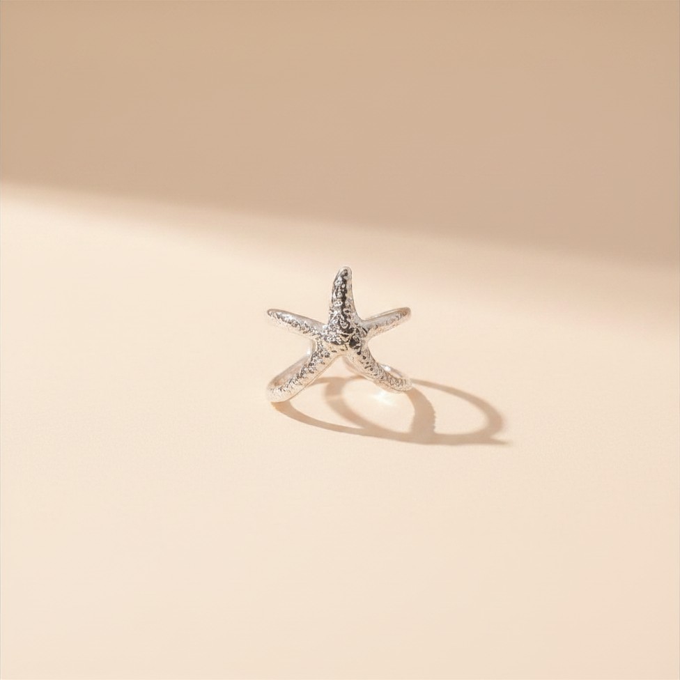 Bague Étoile Marine 1 Bague Étoile Marine 2