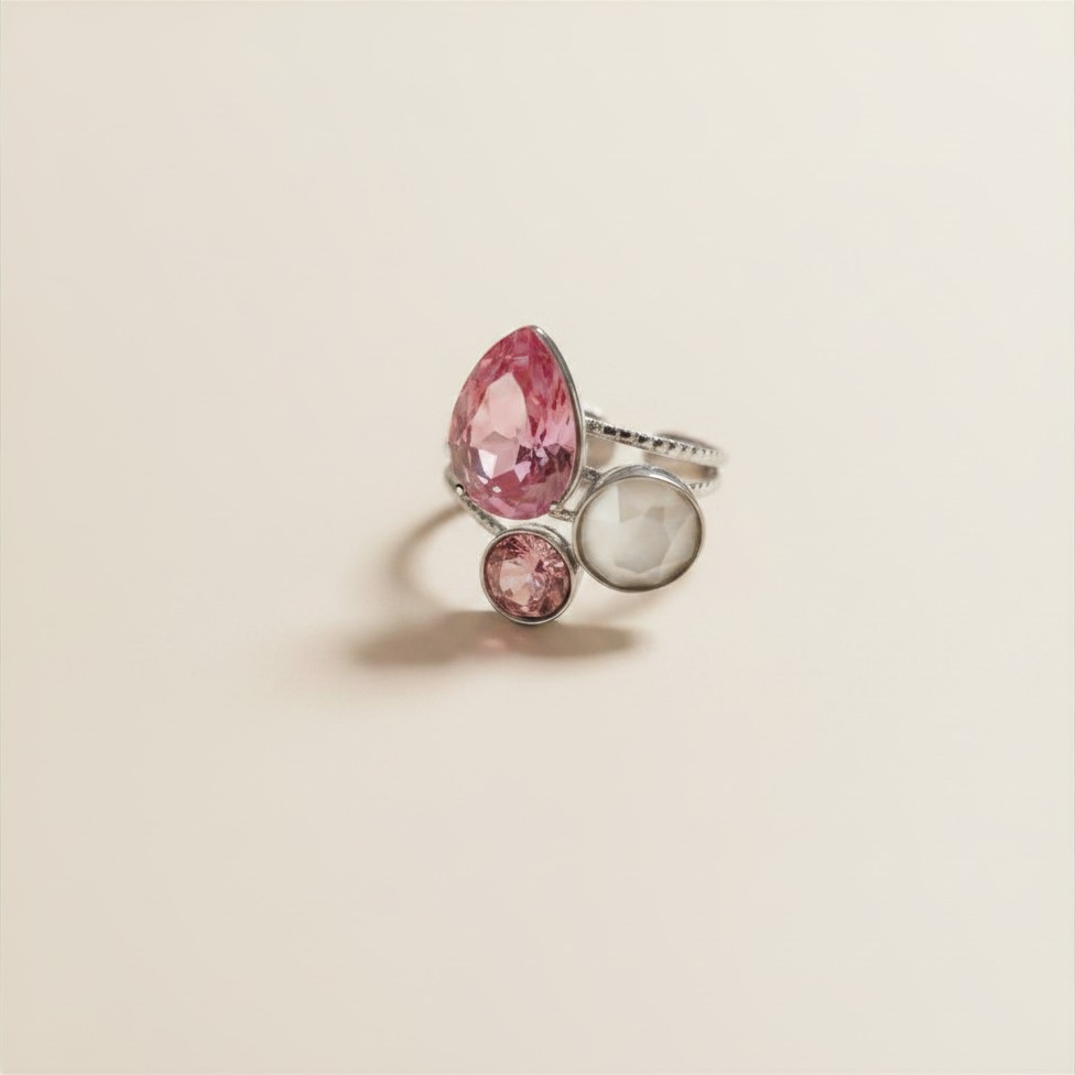 Bague Élina Rose 1 bague élina