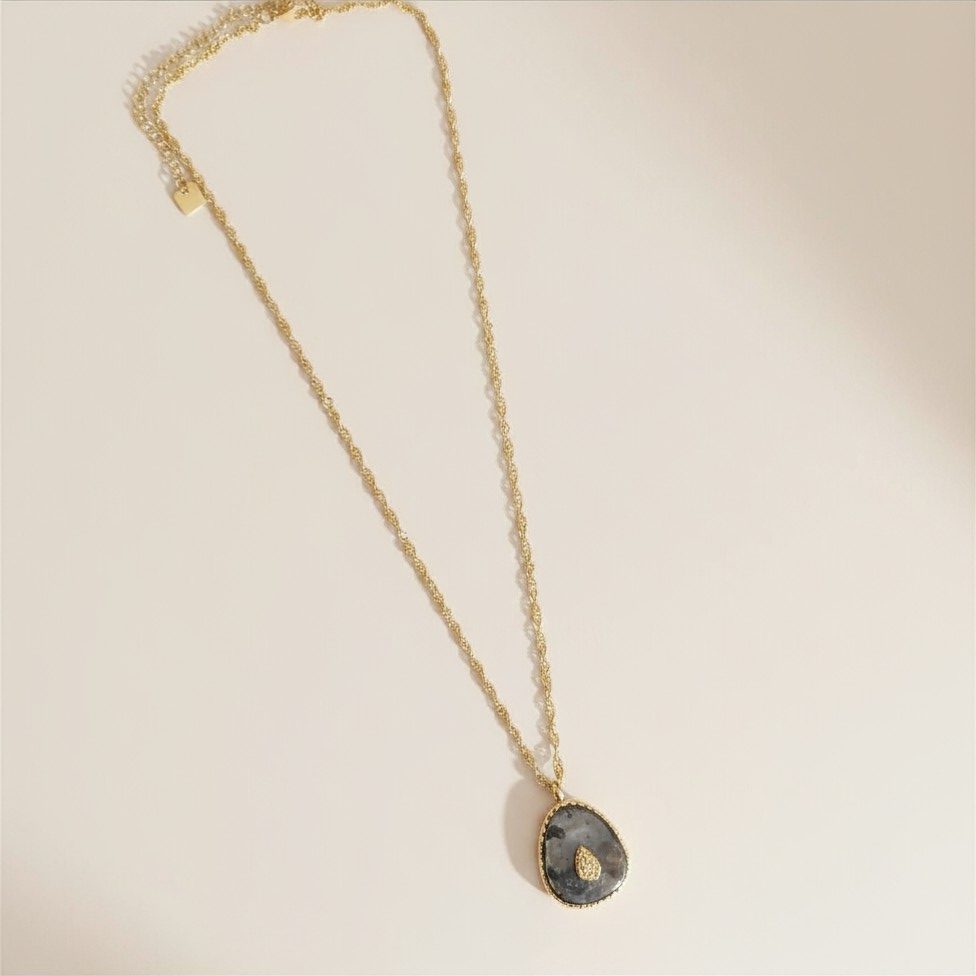 Collier Éléna 3 collier labradorite entier