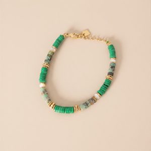 Bracelet Émeraude Nomade