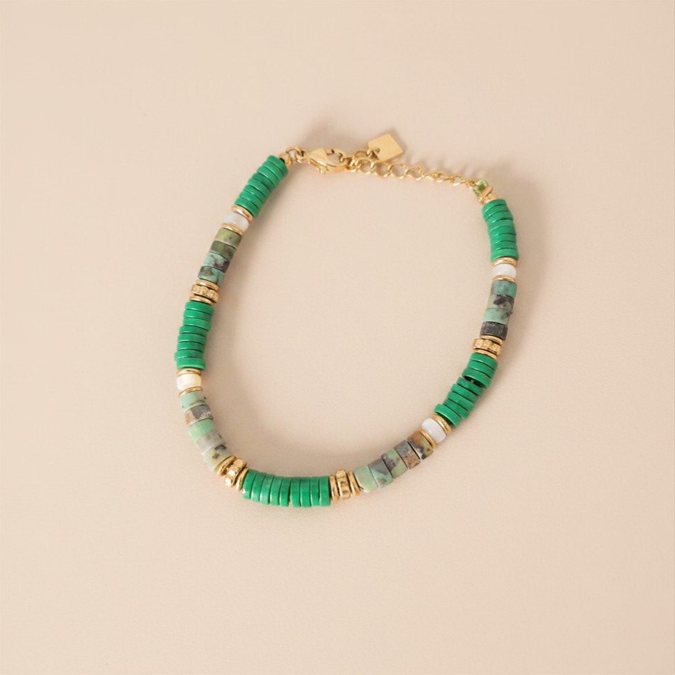 Bracelet Émeraude Nomade 1 Bracelet Émeraude Nomade