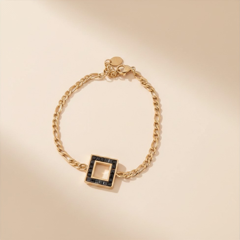 Bracelet Géométrie Noire 1 Bracelet Géométrie Noire