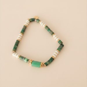 Bracelet Jaspe Vert Bohème