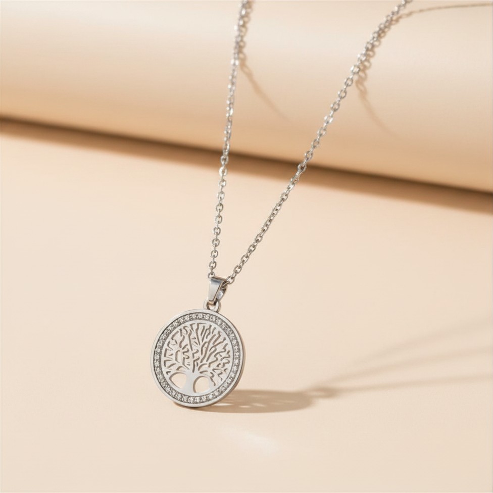 Collier Arbre de Vie Luna 1 Collier Arbre de Vie Luna