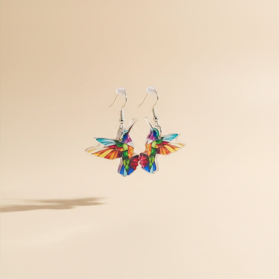 Boucles d'oreilles Colibri 1 Boucles d'oreilles Colibri