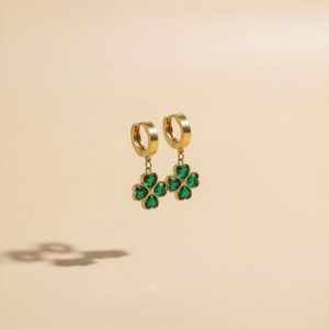 Boucles d'oreilles Tréfolia