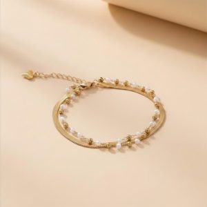 Bracelet de cheville Nacréa