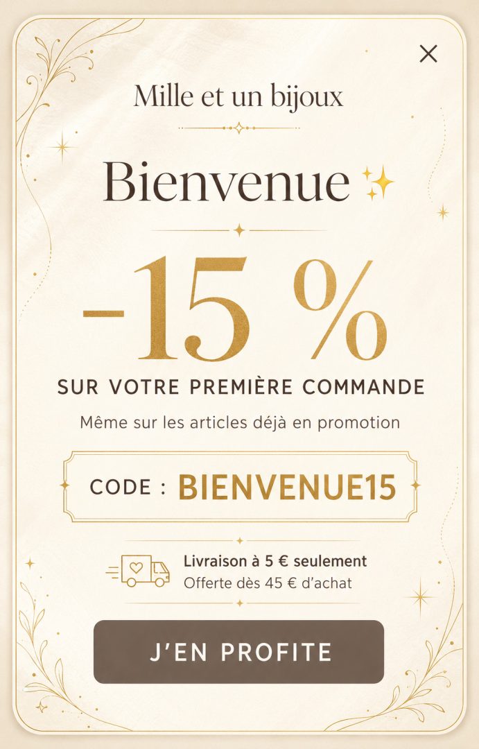 popup code promo15