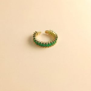 Bague Azélie verte