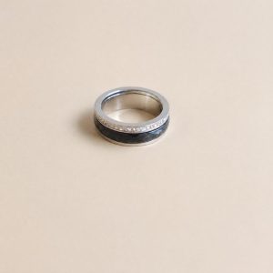 Bague Noxéa argentée anti-stress