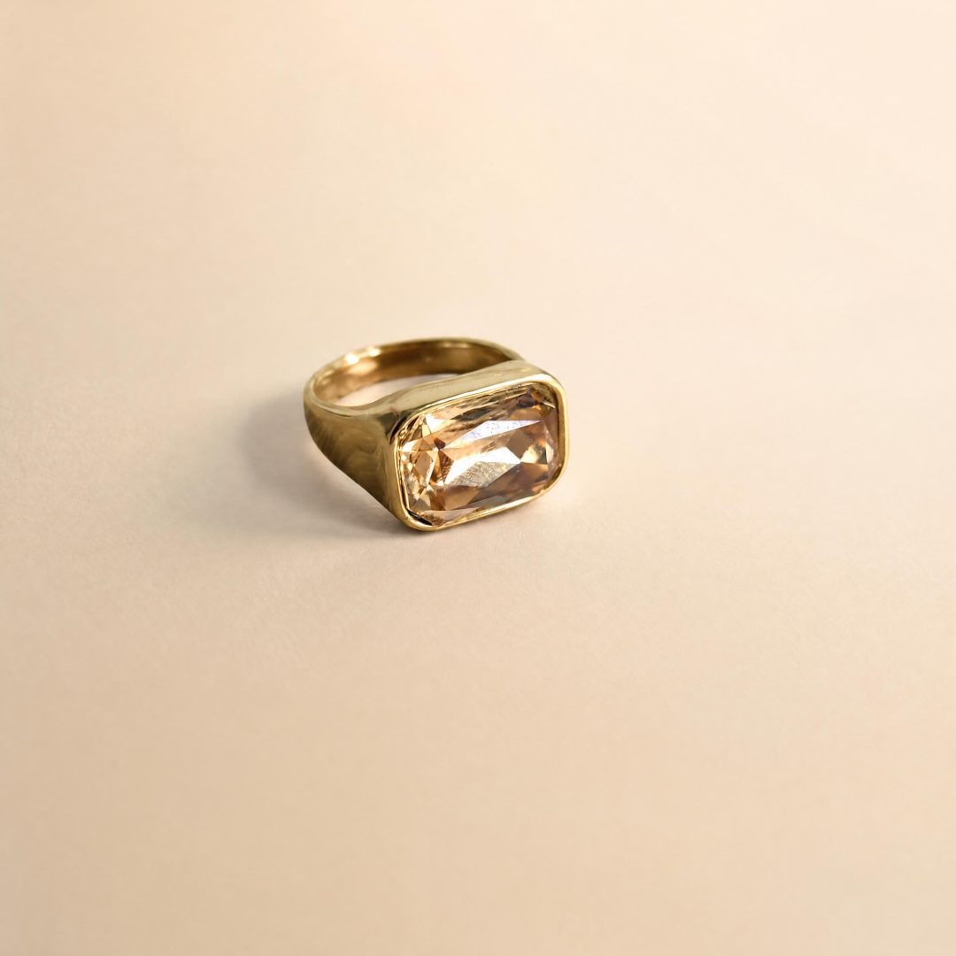Bague chevalière Soléna 1 Bague chevalière Soléna
