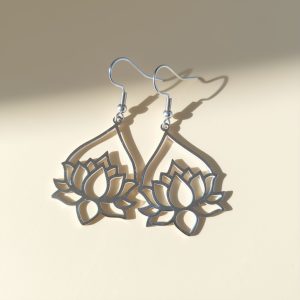 Boucles d’oreilles Lotus