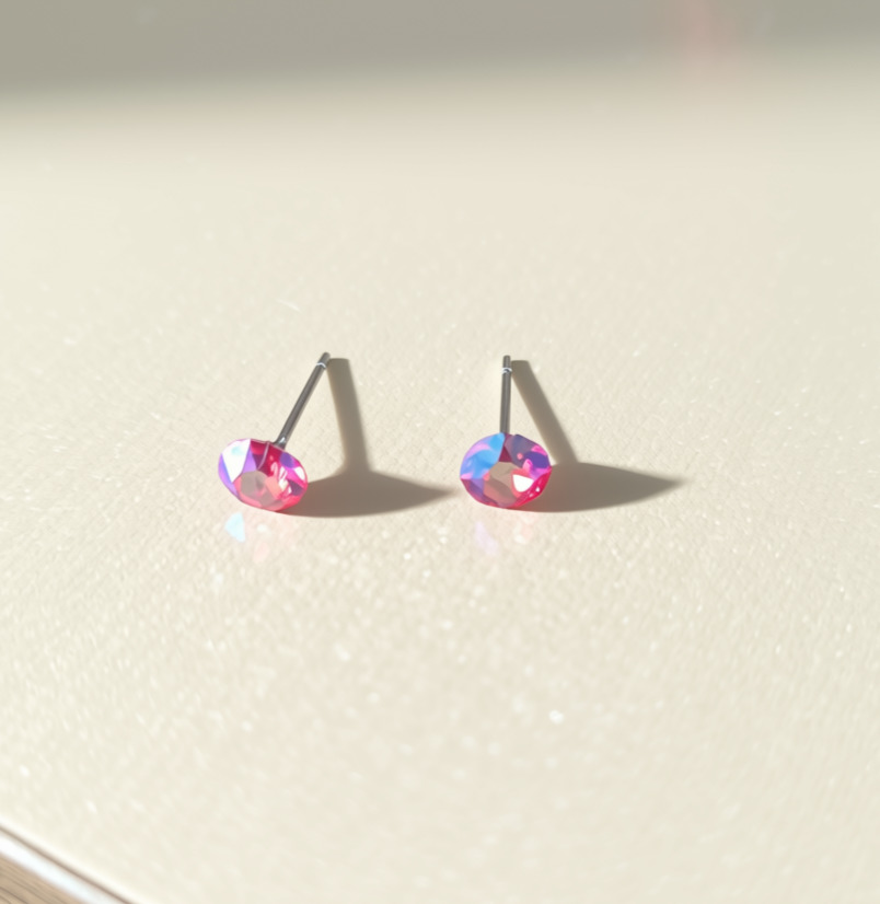 Puces d’oreilles Flamboyance 1 Puces d’oreilles Flamboyance